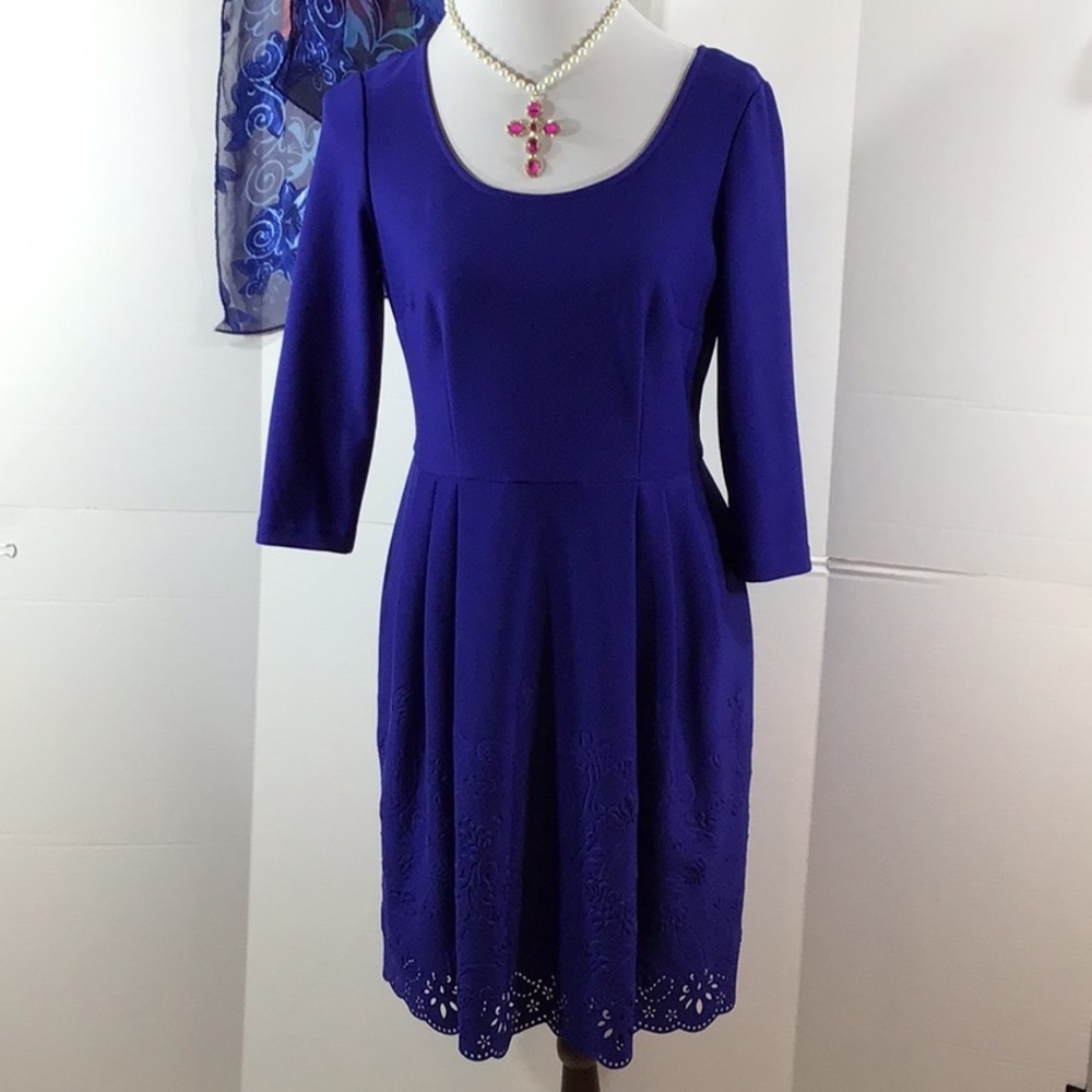 Betsey Johnson fit and flare dress 10